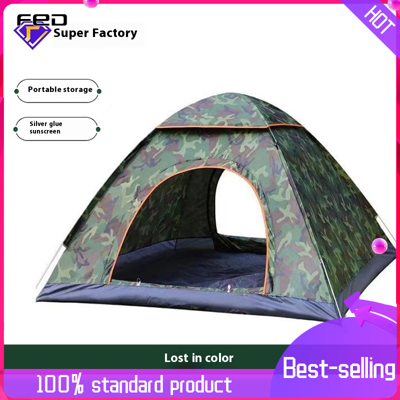 Cho ăn ngoài trời tự động pop-up Lều cắm trại và bãi biển sử dụng - Hình ảnh 3