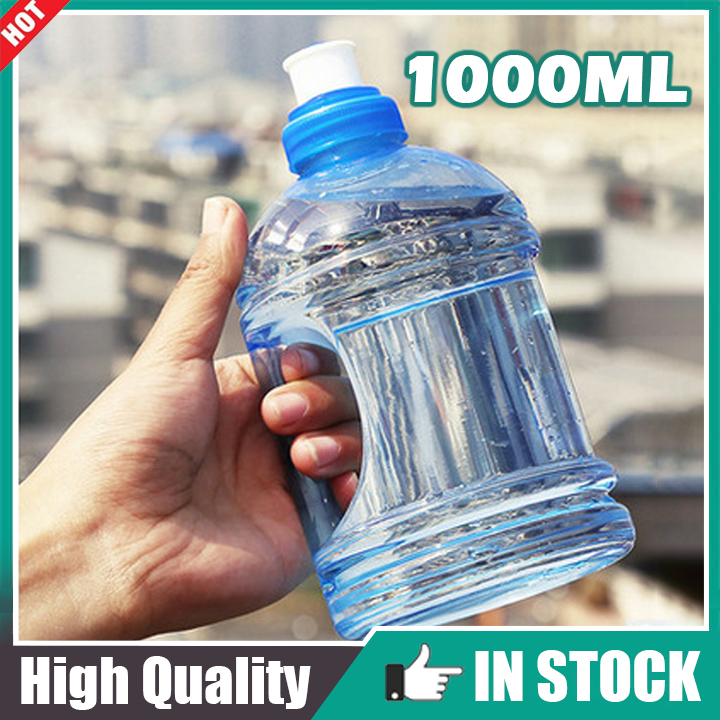 1000ML Large Capacity Outdoor Sports Bottle Plastic Water Cup Water Bottle Student Water Cup Portable Handle