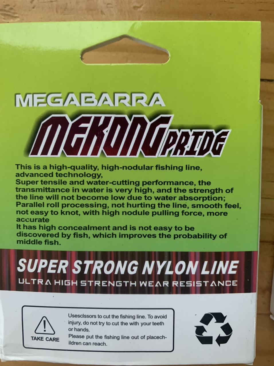 DÂY CƯỚC CÂU CÁ MEKONG PRIDE MEGABARRA 220M