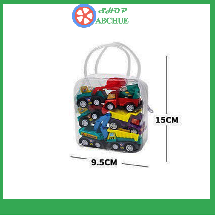 Đồ chơi trẻ em ,đồ chơi ô tô mini chạy đà set 6 món