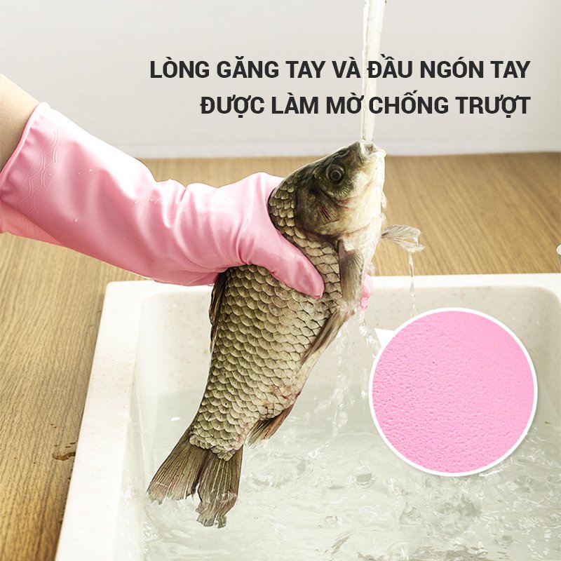 GĂNG TAY RỬA BÁT SEIWA NHẬT BẢN