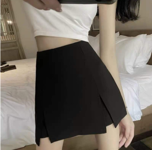 Chân váy umi xẻ KA12