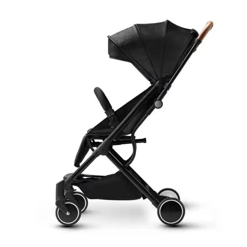 Ultra-Light Baby Stroller - Compact Foldable Travel Pushchair With Reclining Seat & Adjustable Backrest, Breathable Canopy For Newborns To Toddlers