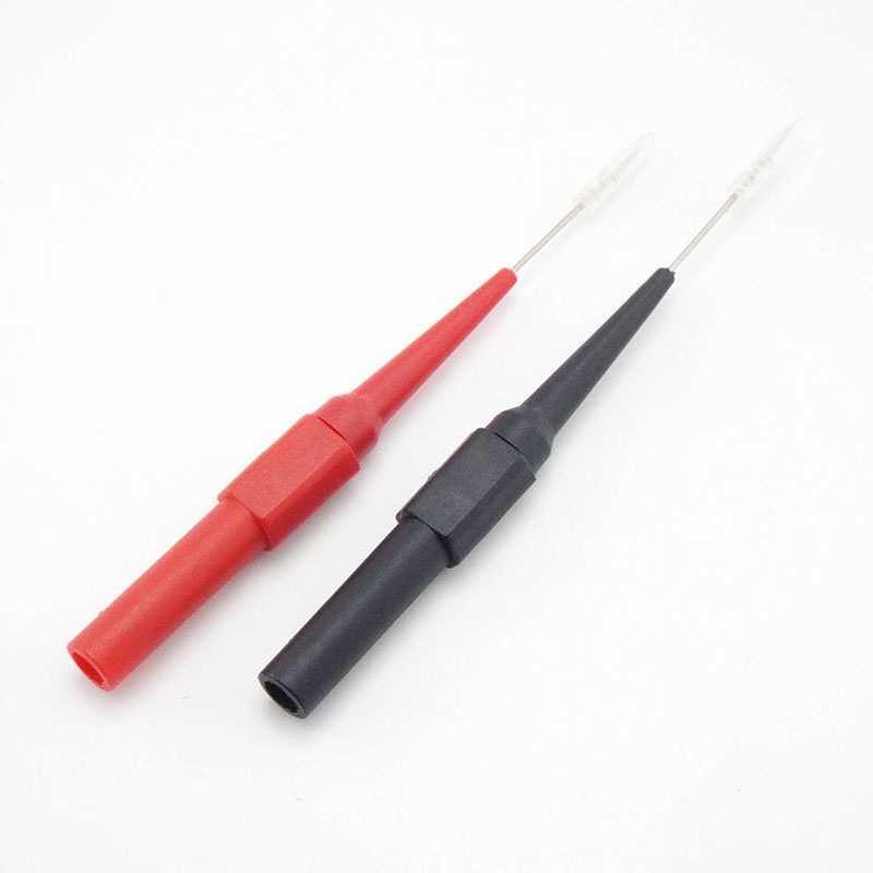 QKKQLA Test Lead Probe Stainless Steel Needle Jack For 4mm Banana Plug diy electric Multimeter Tool Accessories car repair