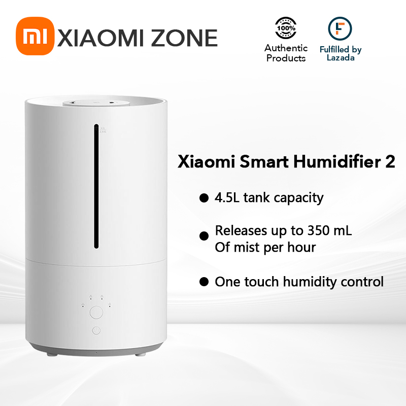 Original Xiaomi Smart Air Humidifier 4.5L Large Capacity Tank UV-C  Humidifier Aroma Diffuser Home Mijia APP Control