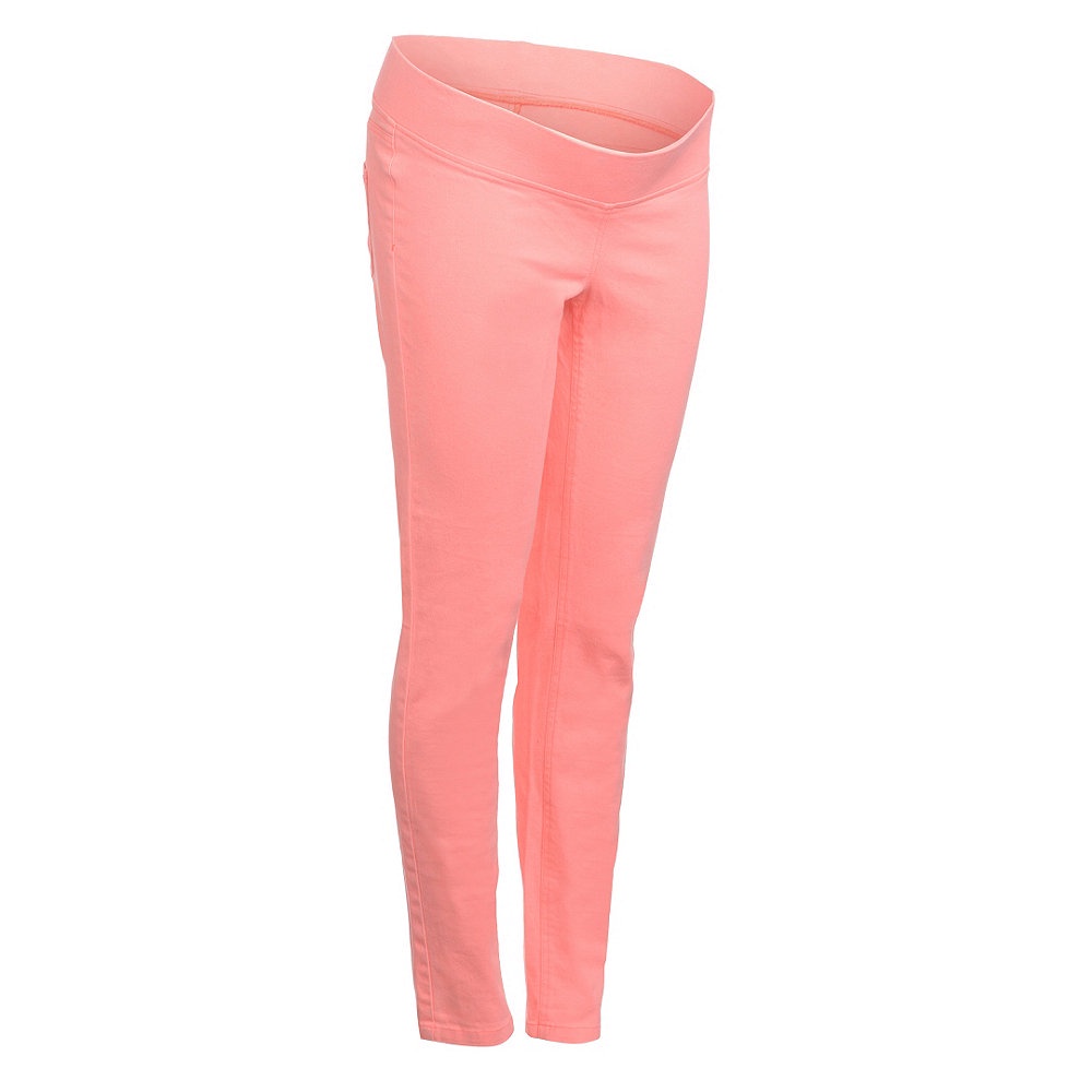 Mothercare -Blooming Marvellous Coral Over The Bump Skinny Jeans