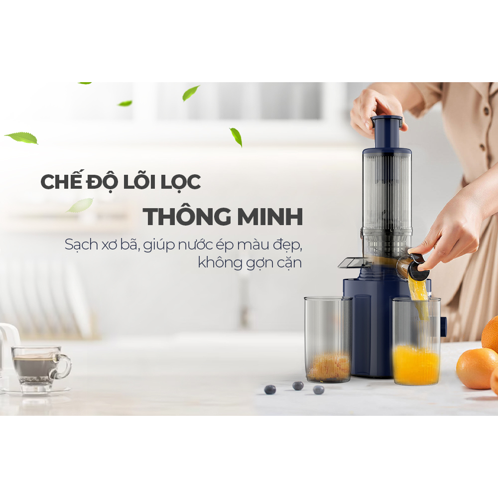 Máy ép chậm SUNHOUSE SHD5512 - Bảo hành toàn quốc 12 tháng