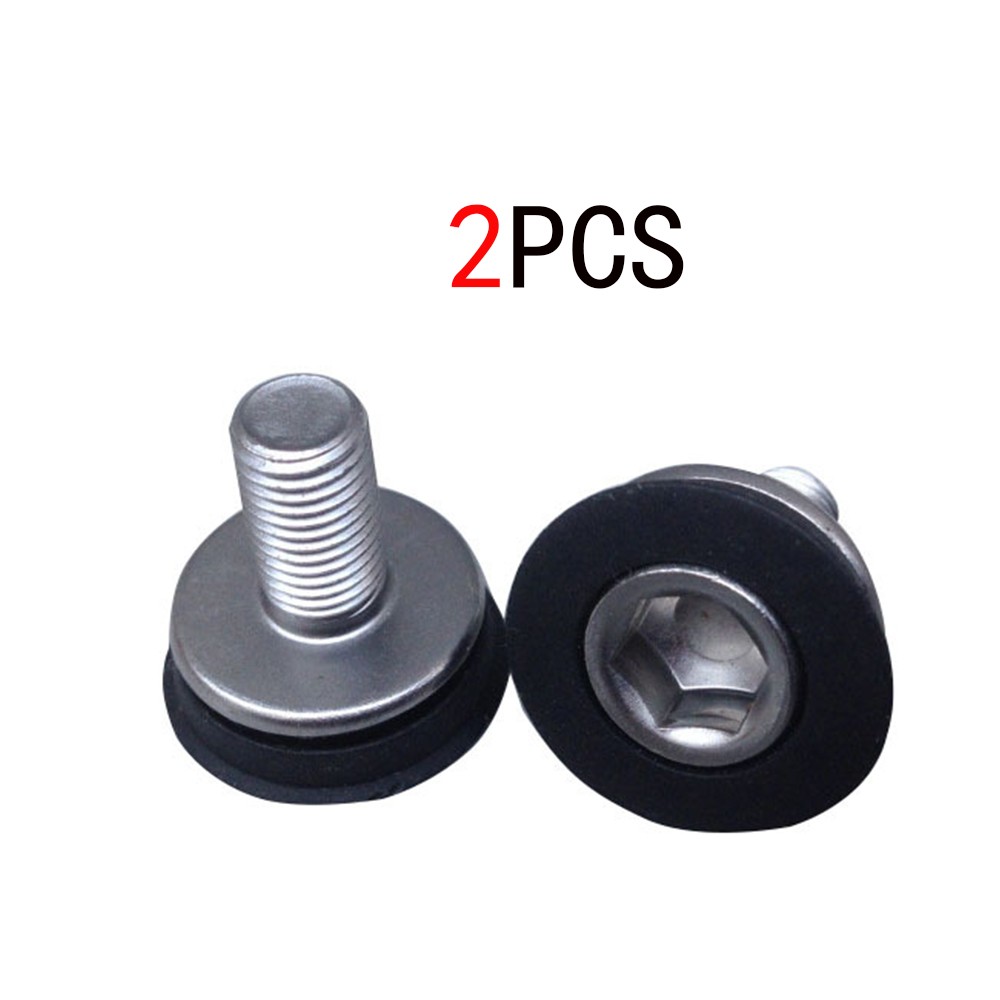 2pcs Cycle Bike Bottom Bracket Axle Allen Key Crank Arm Bolts M8 Screw ...