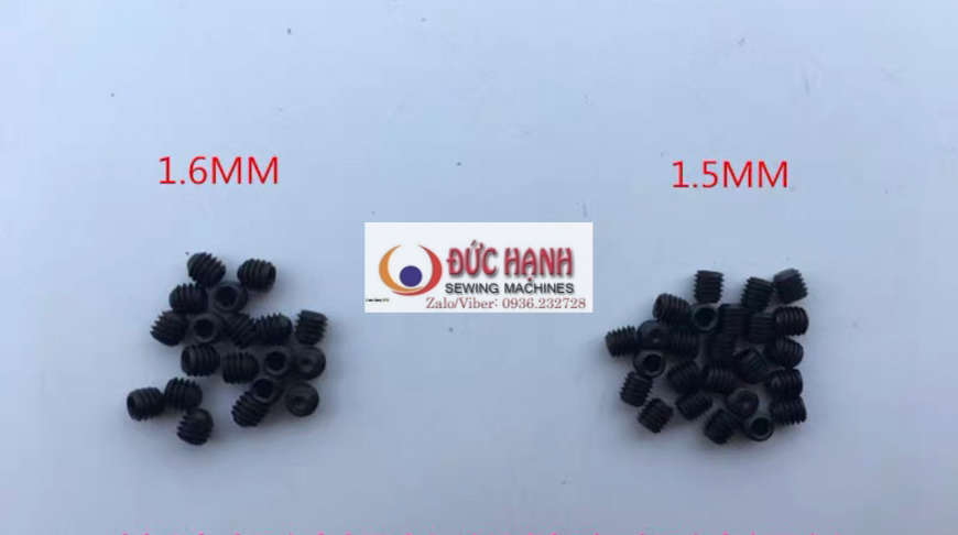 Ốc kim vắt sổ lục giác - máy vắt sổ công nghiệp
