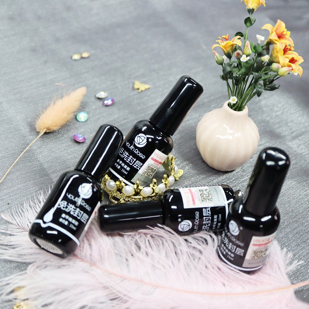 Base TOp Cứng móng hoa hồng làm nail