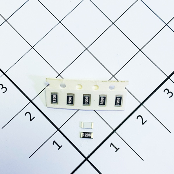 (Gói 50 con) điện trở dán 1206 - giá trị 0R đến 56R, ±5%