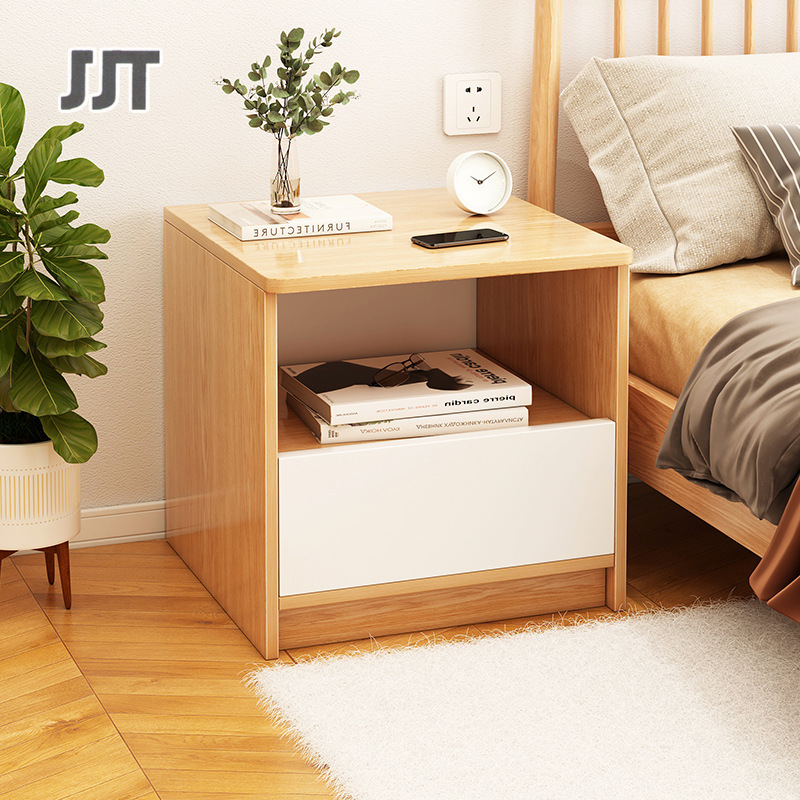 Bedside table simple modern bedroom internet celebrity ins style bedside table Nordic style simple storage rack small storage cabinet