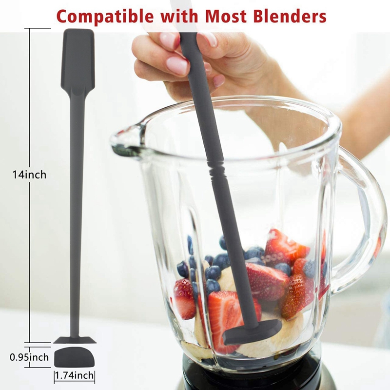 Blender Scraper,Silicone Blade Scraper,Blender Spatula,Spatula for Blender & Blender Pitcher for Vitamix TM3