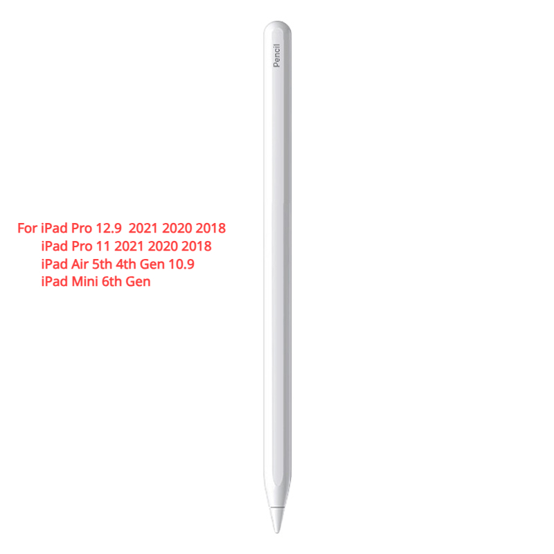 For Apple Pencil Palm Rejection Magnetic Stylus Pen for iPad Pen 2018 2020  2021 2022 Mini