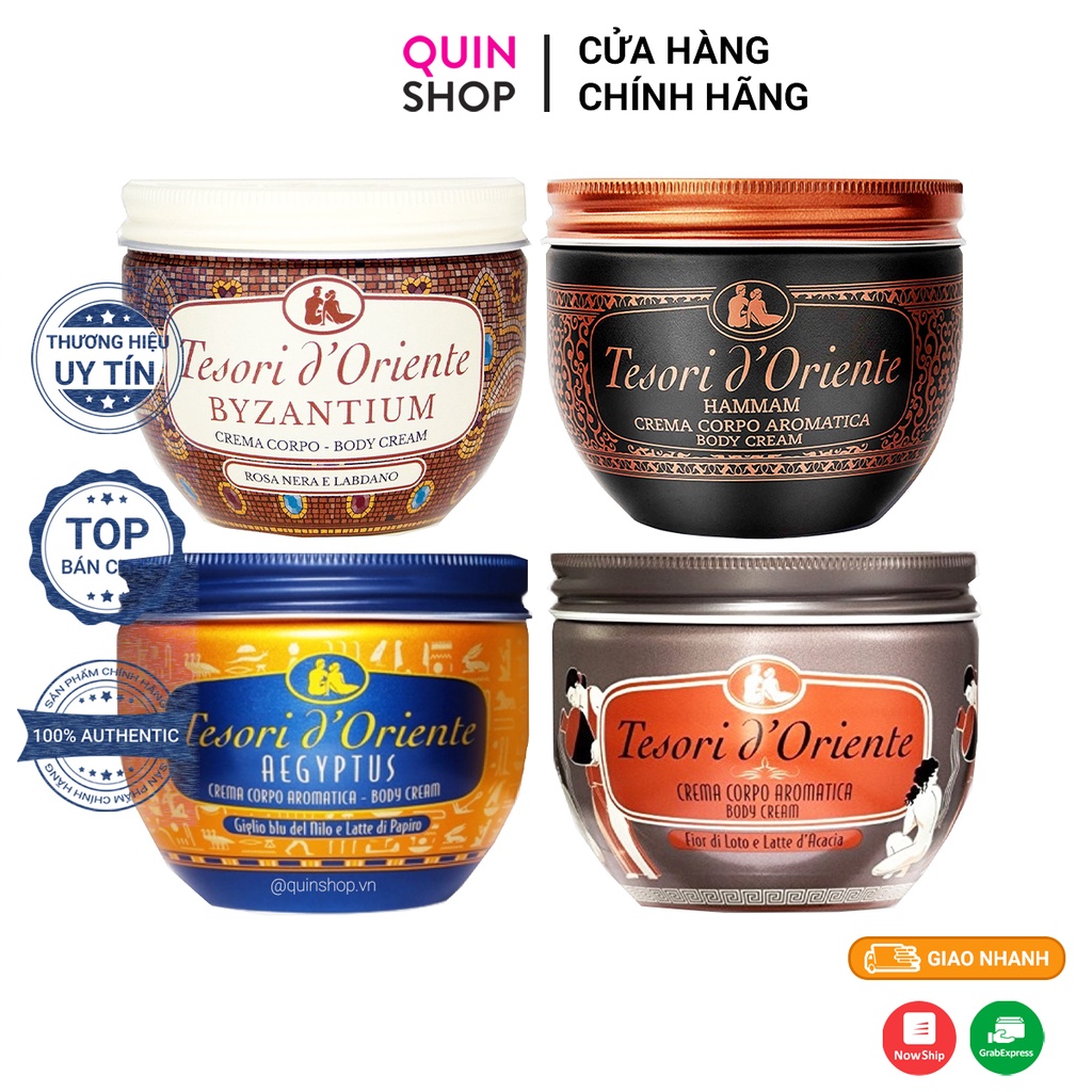 Kem Dưỡng Nước Hoa Tesori D'Oriente Body Cream