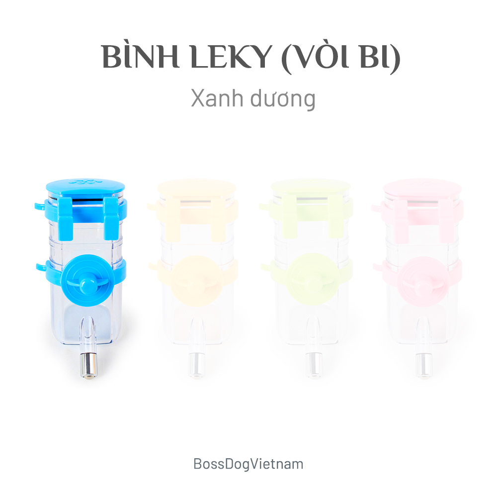 Bình nước cho chó mèo Leky (dạng vòi bi) | BossDog