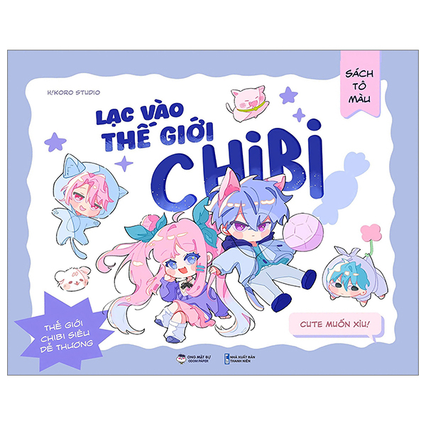Fahasa - Sách Tô Màu - Lạc Vào Thế Giới Chibi