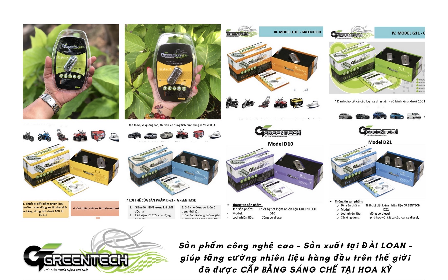 Thiết bị tiết kiệm xăng dùng cho xe máy Greentech