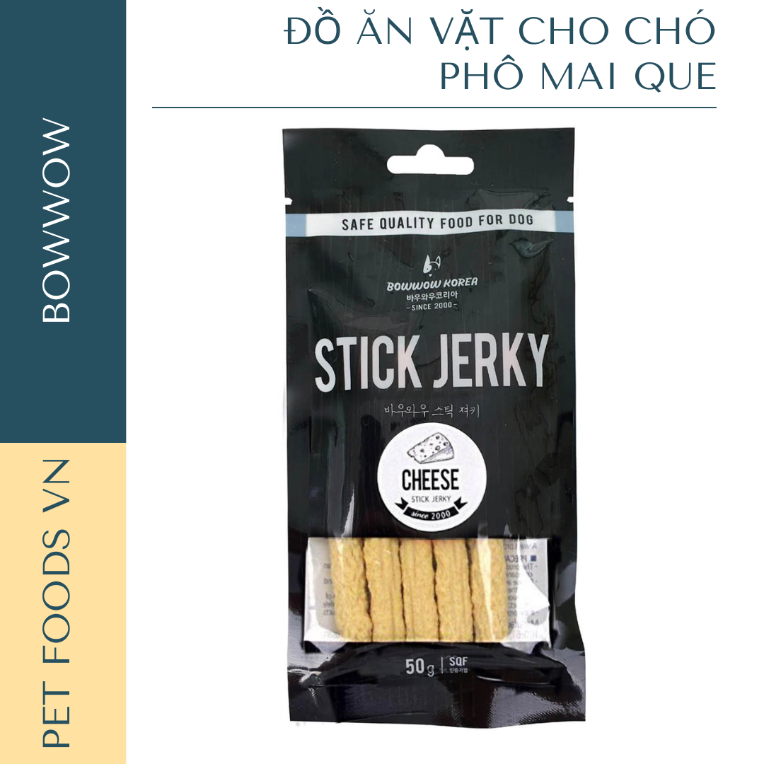 Phô mai que cho chó BOWWOW