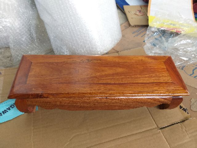 Đế kê khung ảnh thờ gỗ hương 30cm