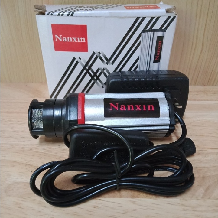 Máy bơm nước mini 12v NanXin -(bơm chìm cắt rãnh tường)