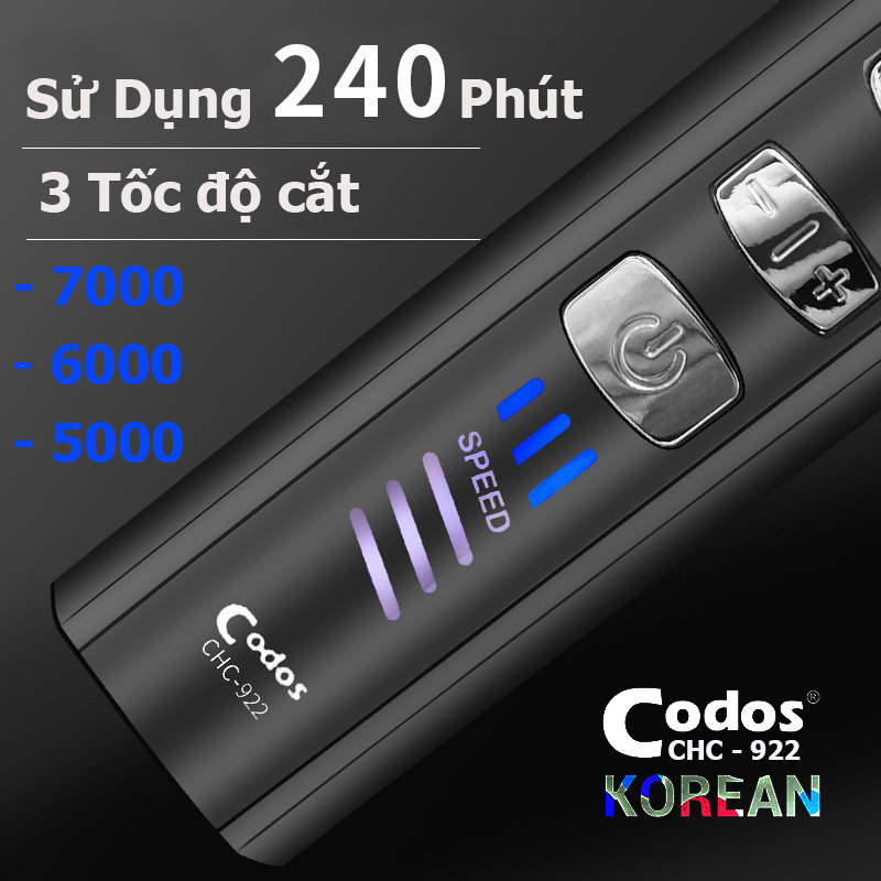 Tông đơ cắt tóc Codos 922 cao cấp GDTM