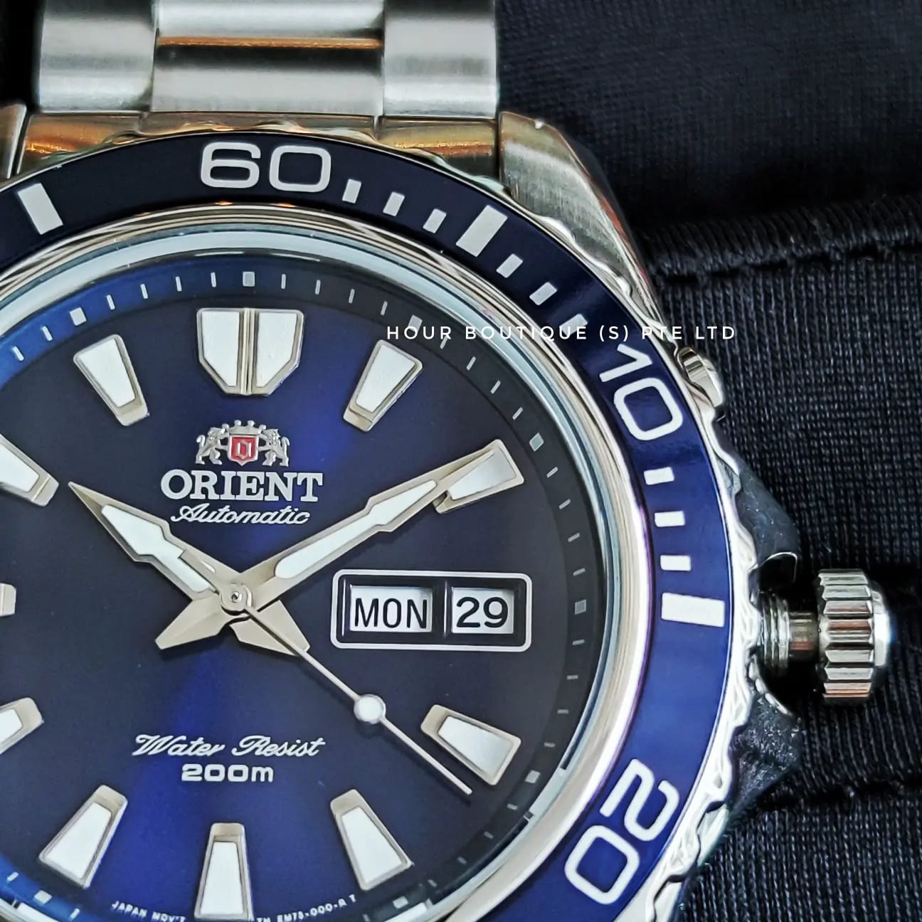 orient mako xl ceramic bezel