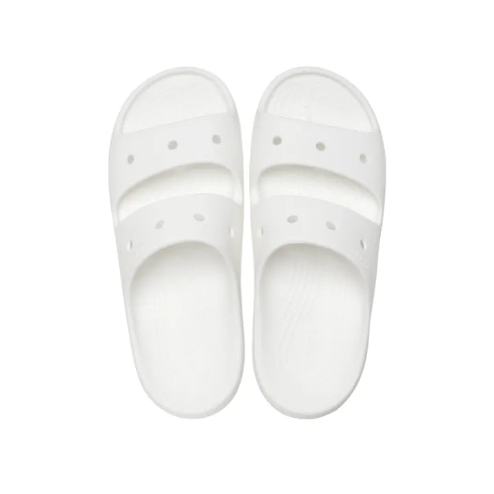 Dép Xăng Đan Unisex Crocs Classic V2 - White - 209403-100