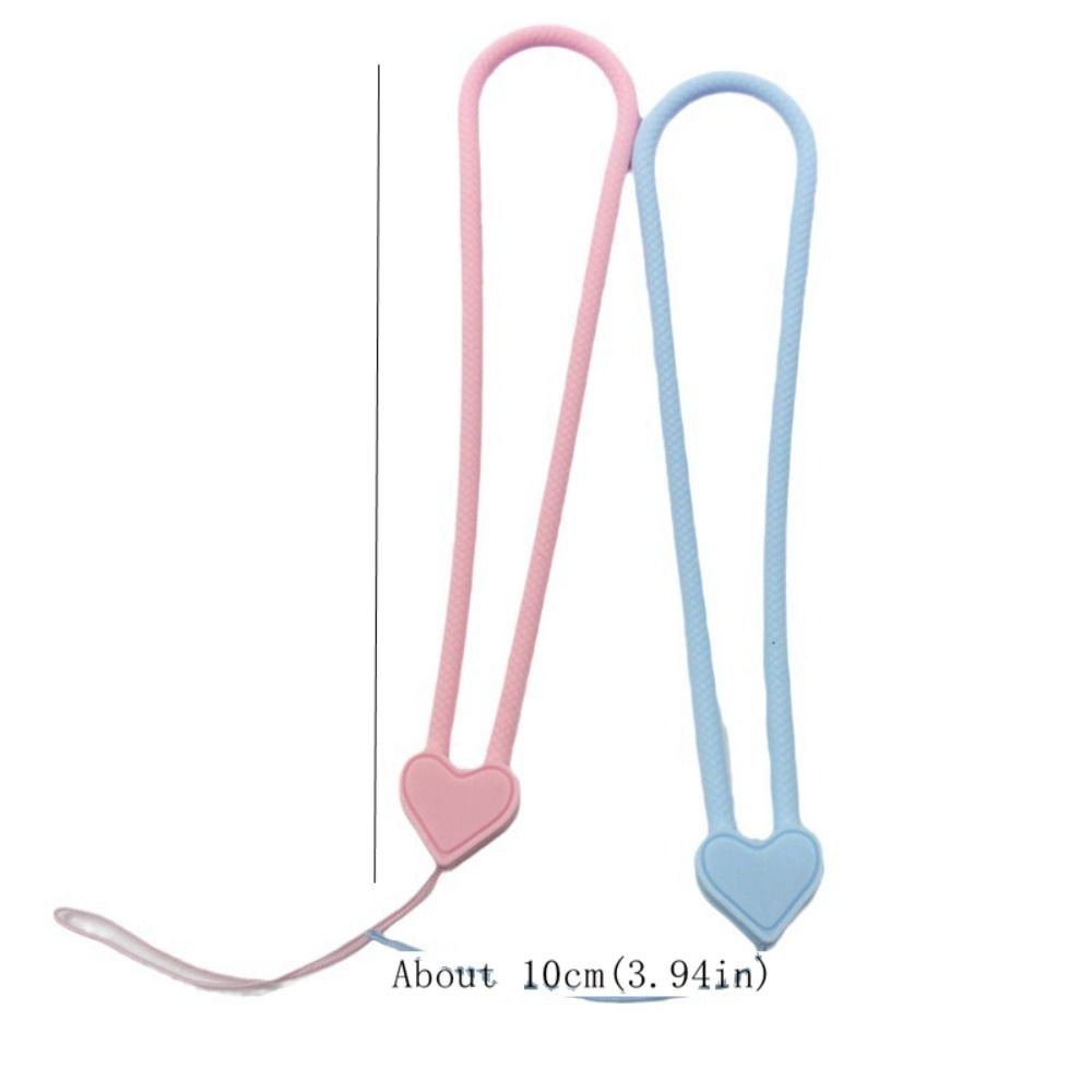 Phone Hanging Loop Rope Silicone Wrist Hand Strap Phone Lanyard Short Rope Mobile Phone Strap ...