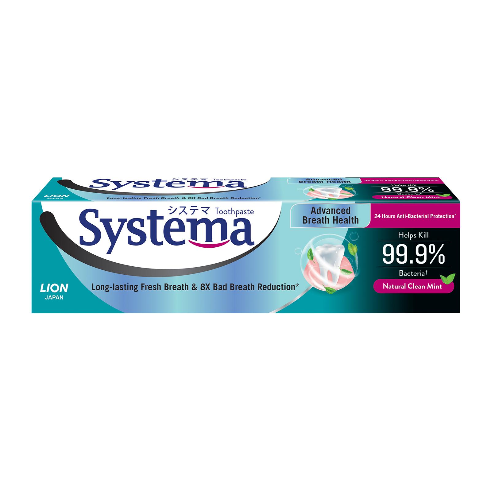 Systema Advanced Breath Health Toothpaste - Natural Clean Mint | Lazada ...