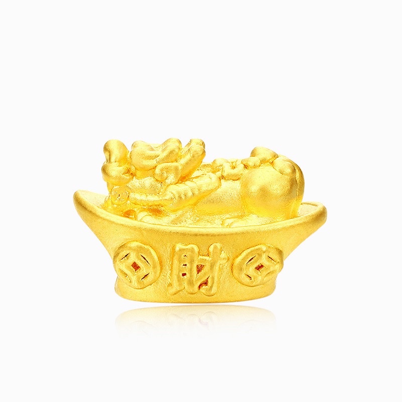 Charm Thỏi Vàng, Tỳ Hưu Bạc cao cấp