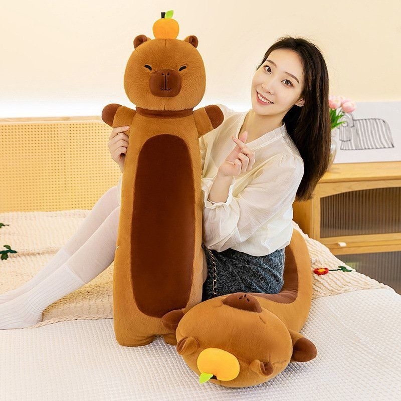 Gấu Bông Capybara Mềm Mịn Nhập Khẩu Cao Cấp