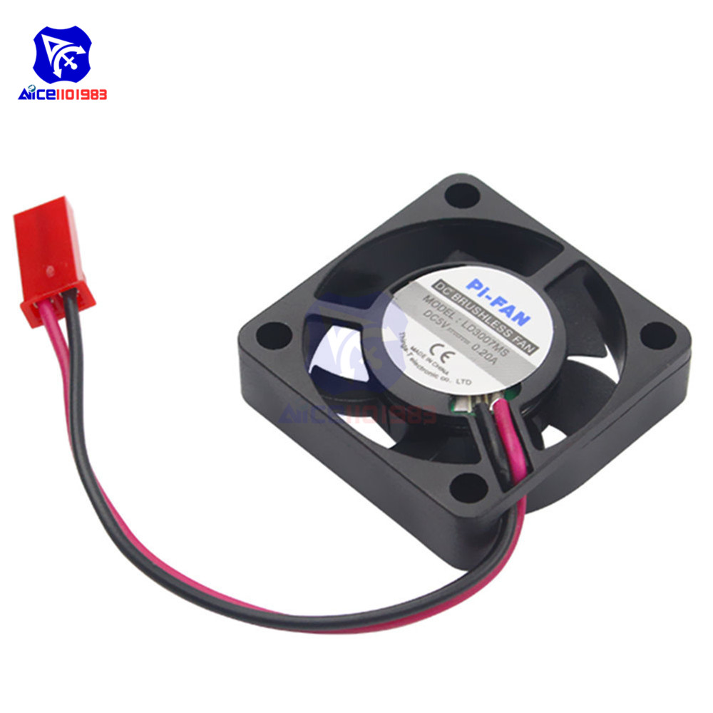 【New arrival】1Pcs DC 5V 0.2A Cooling Cooler Fan For Raspberry Pi Model ...