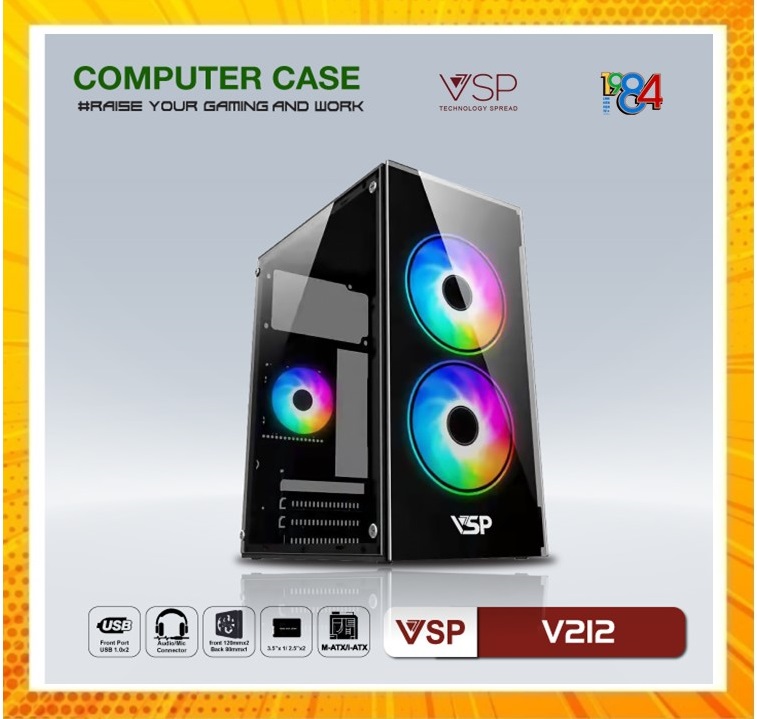 Case VSP Home and Gaming V212 (mATX) lk84