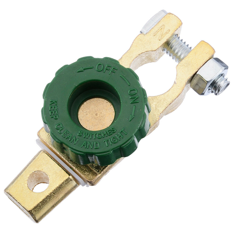 BLO Moto Car- Battery Isolator Terminal Quick Cut-off Disconnect Master Shut Kill Switch