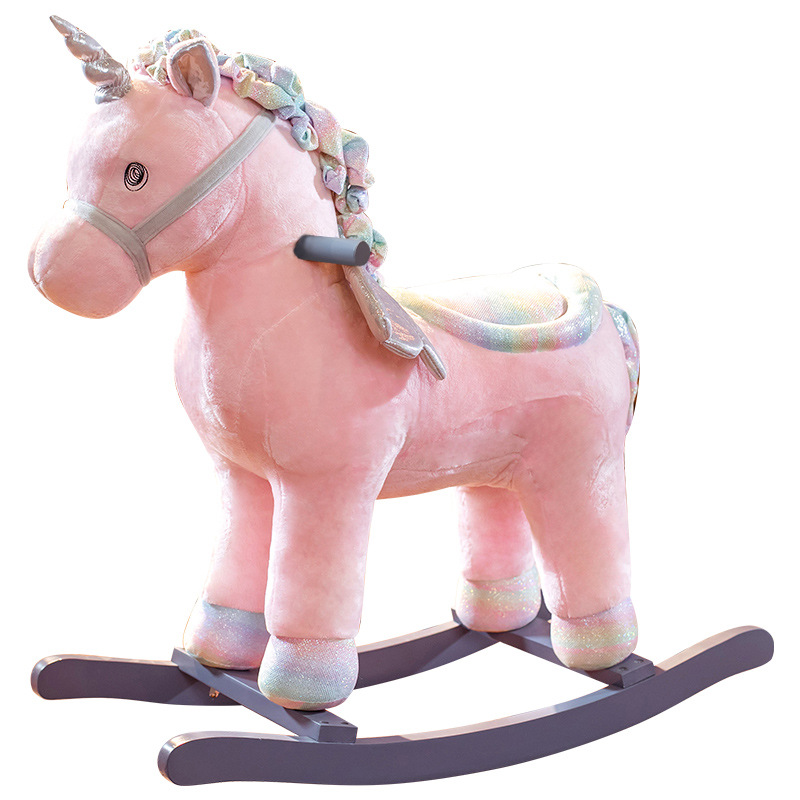 rideable plush horse