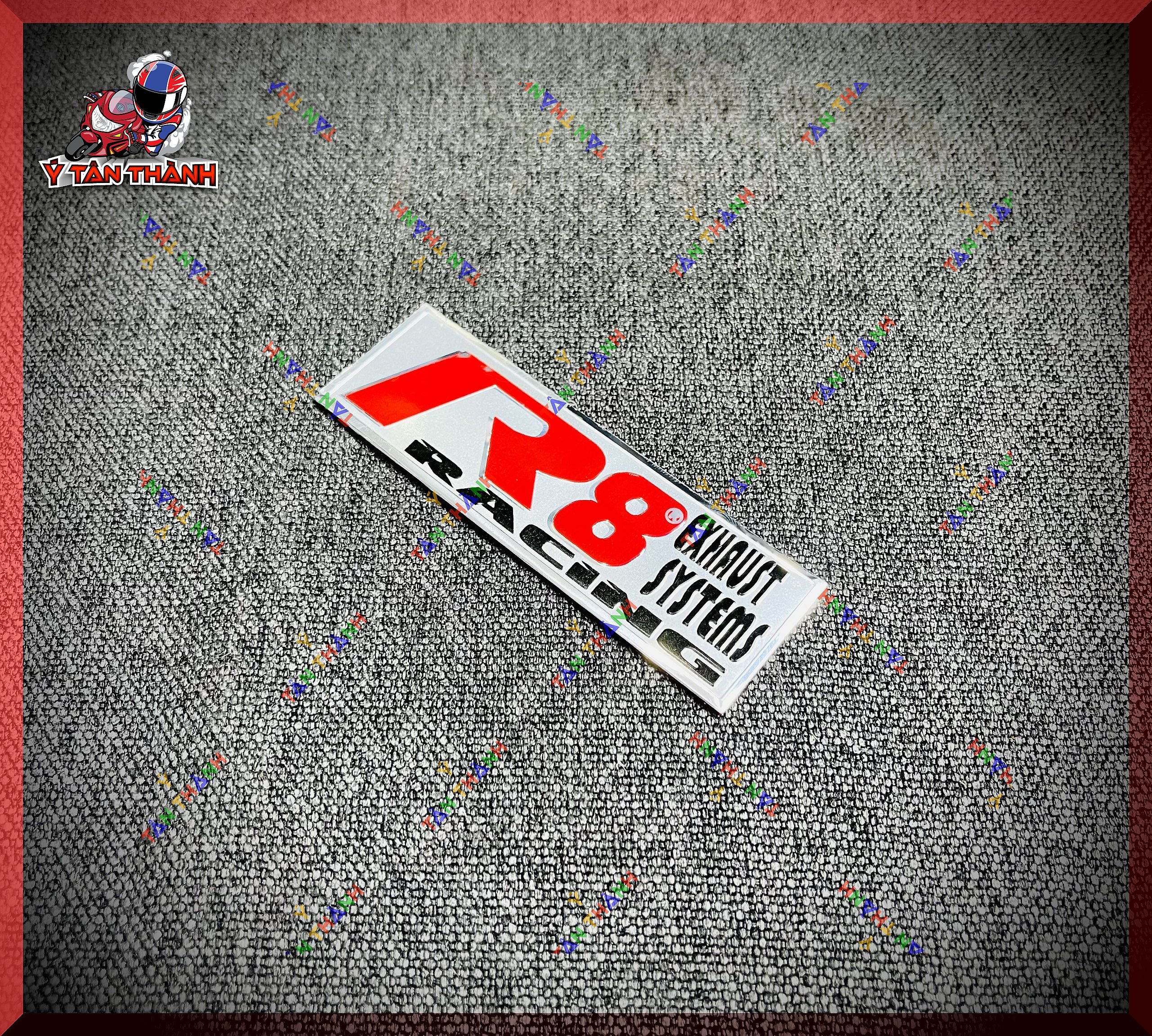 Tem nhôm dán pô xe máy MS07