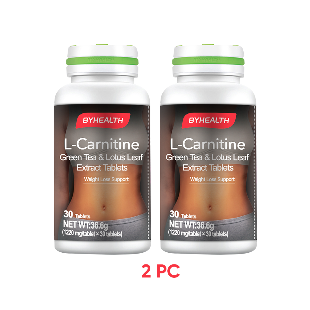 [Weight Loss Support] Byhealth LCarnitine Green Tea & Lotus Leaf 30