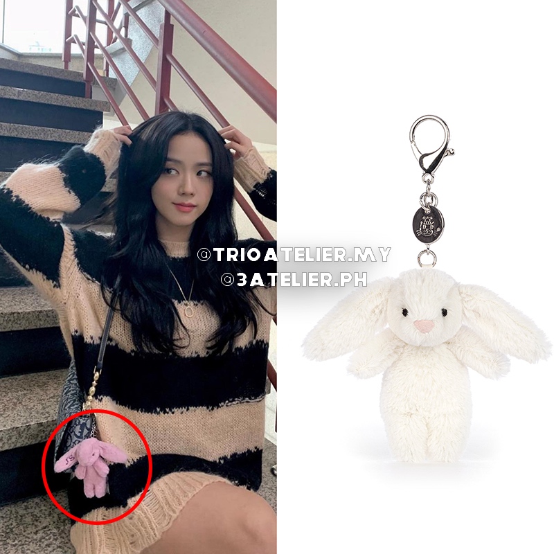 Jellycat jisoo Túi Thỏ bashful Quyến Rũ 2 Màu