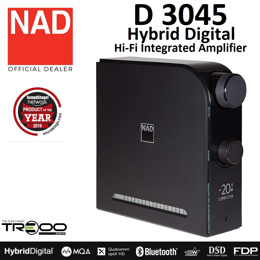 NAD D 3045 Hybrid Digital DAC \u0026 Hi-Fi 