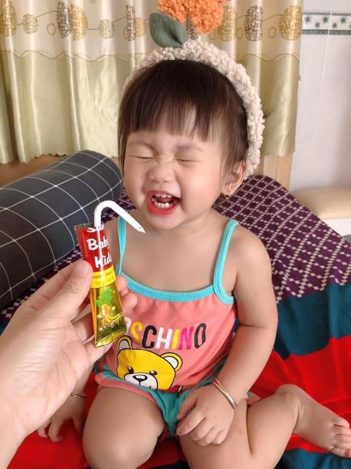 {Chính hãng} Sâm baby kids - Siro ăn ngon cho bé (hộp 24 gói)