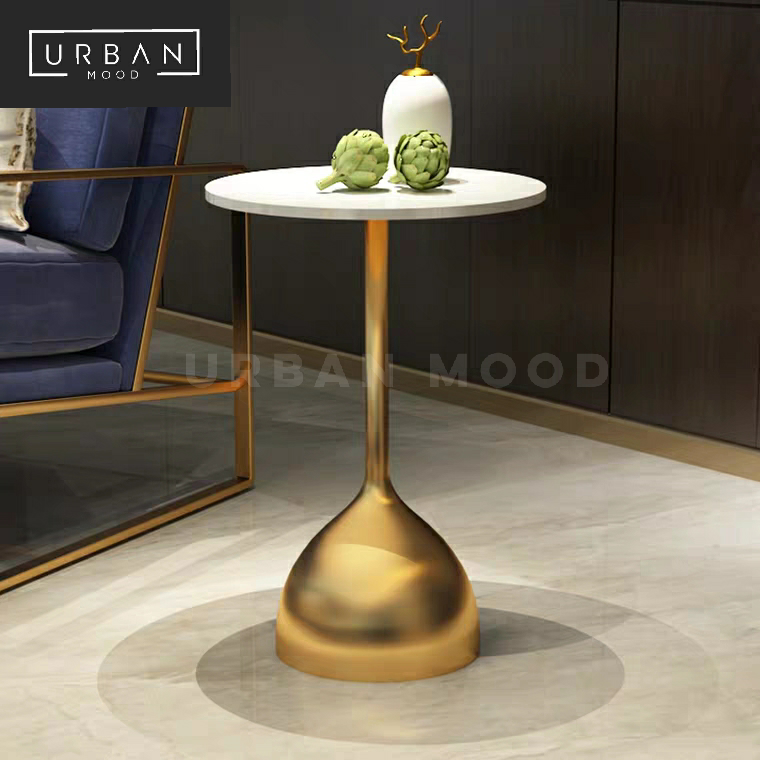 cheap pedestal side table