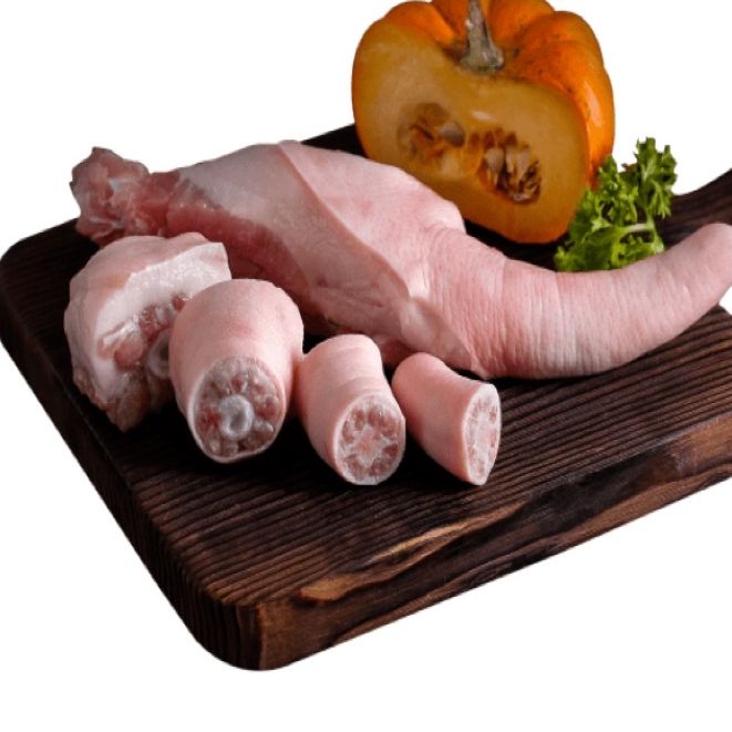 1kg đuôi heo làm sạch đ.ông lạnh