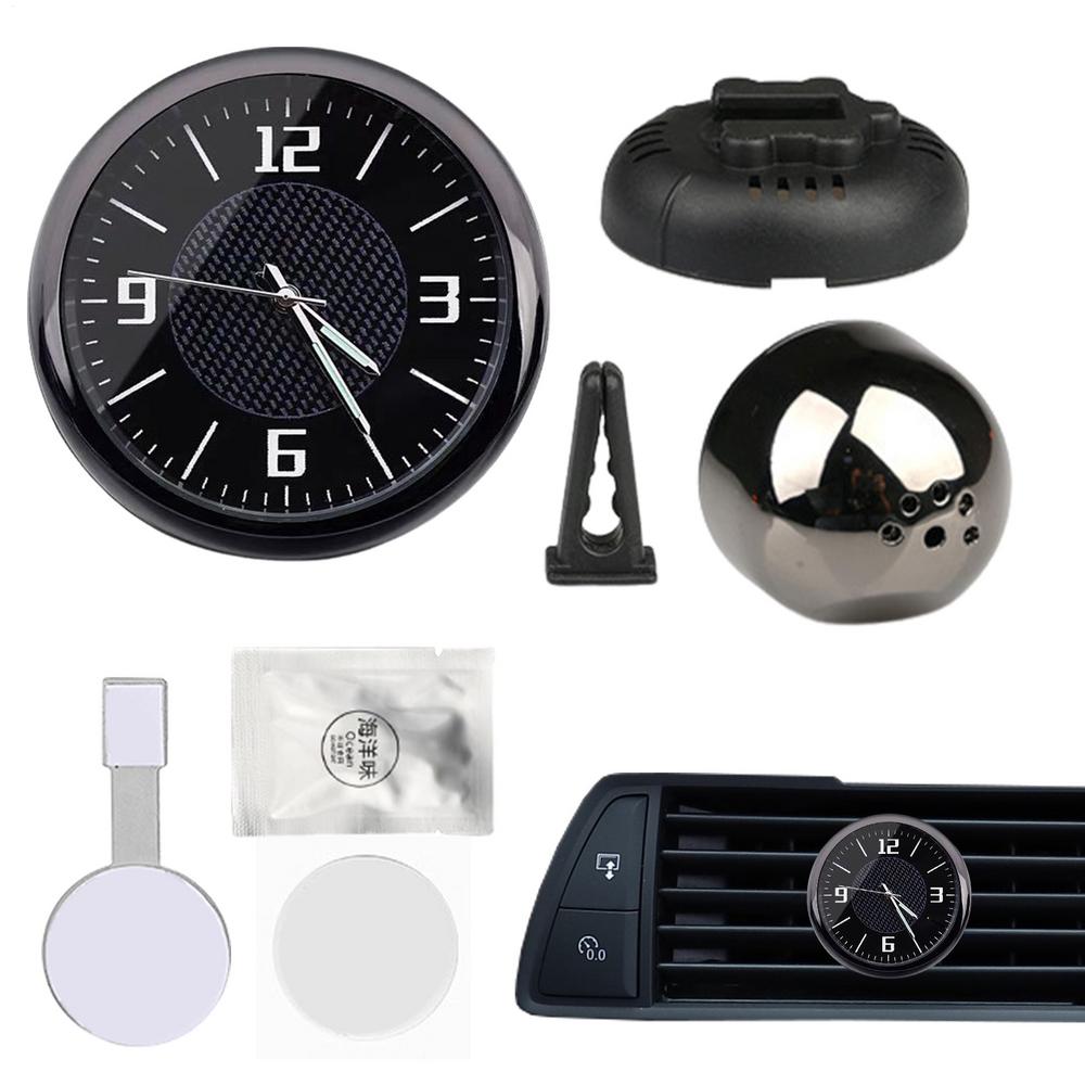 For General Purpose Dashboard Clock Illuminated Dashboard Decor Tiny ...