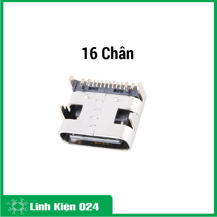Cổng usb type c 3.1 6 chân / 16 chân thay chân bo mạch điện tử