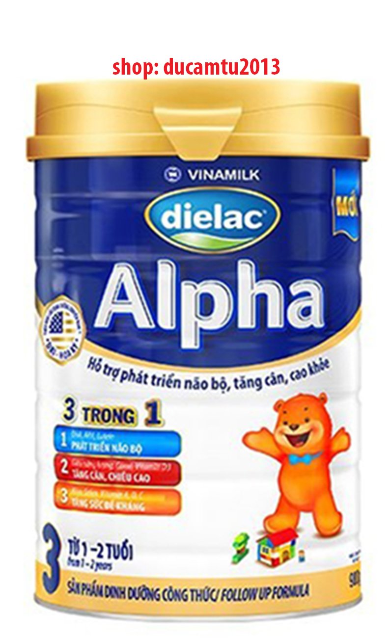 Sữa Dielac Alpha Step 3 - 900g HSD 2026