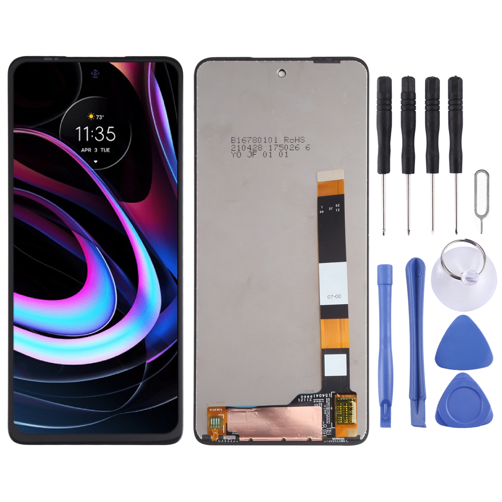 TFT LCD Screen for Motorola Edge with Digitizer Full Assembly