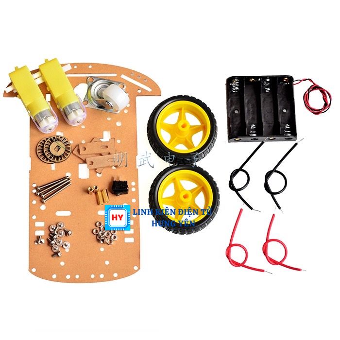 Bộ Khung Xe Robot 3 Bánh Mica