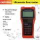 Handheld Ultrasonic Flow Meter Portable Clamp-on Flow Measurement Device Non-invasive Digital Ultrasonic Flowmeter with Display. 