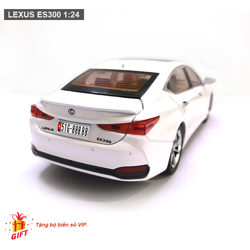 Mô hình xe ô tô Lexus ES300 1:24 [TẶNG BIỂN VIP]